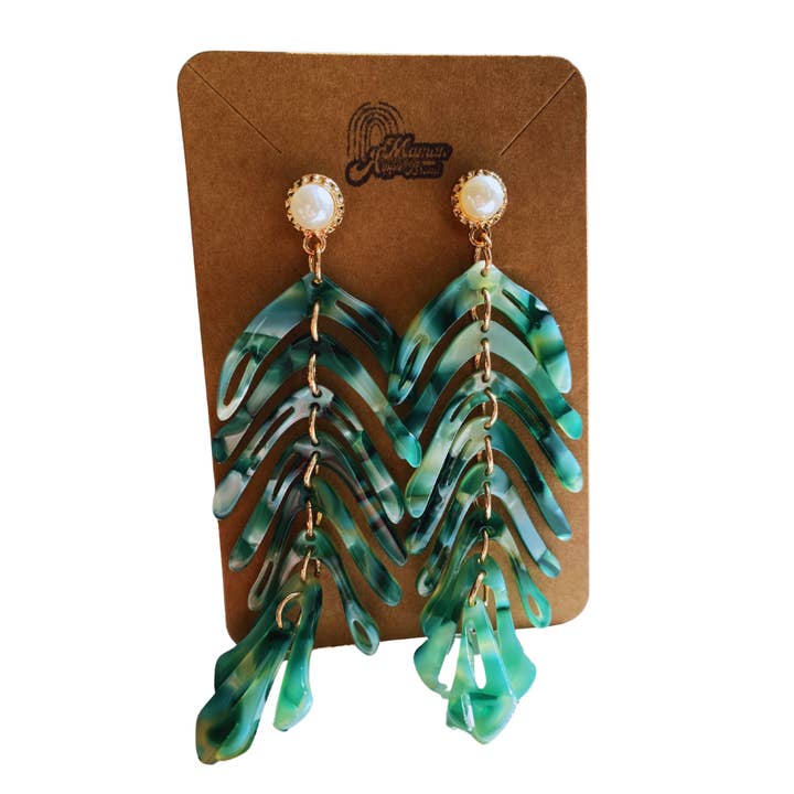 Maman Hippie Brand - Wholesale Dangle Earrings - BOUCLES D'OREILLES resine - Pismo Beach1