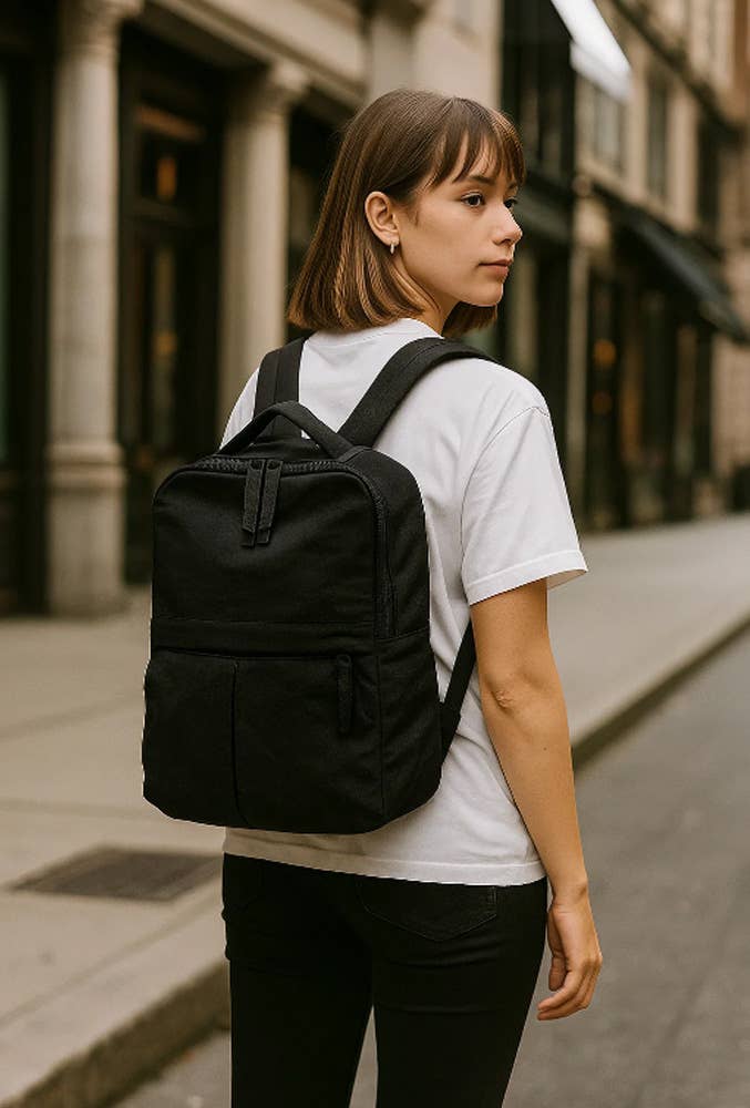 AMPERE CREATIONS - Wholesale Backpack - Women's - Luna Oversized XL Travel Friendly Nylon Backpack Bag9