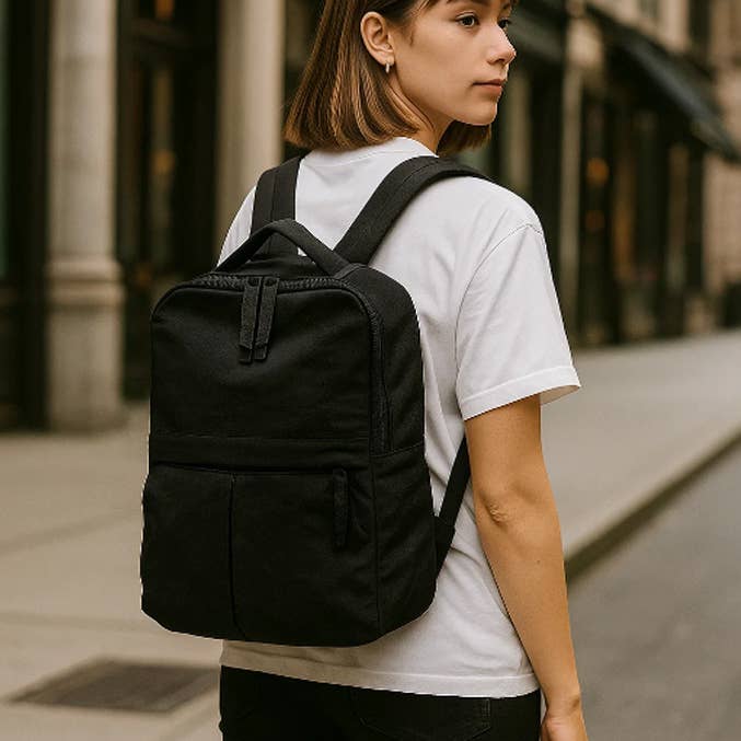 AMPERE CREATIONS - Wholesale Backpack - Women's - Luna Oversized XL Travel Friendly Nylon Backpack Bag9