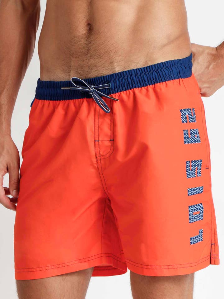 LOIS Orange Swimsuit for Men for wholesale by ADMAS