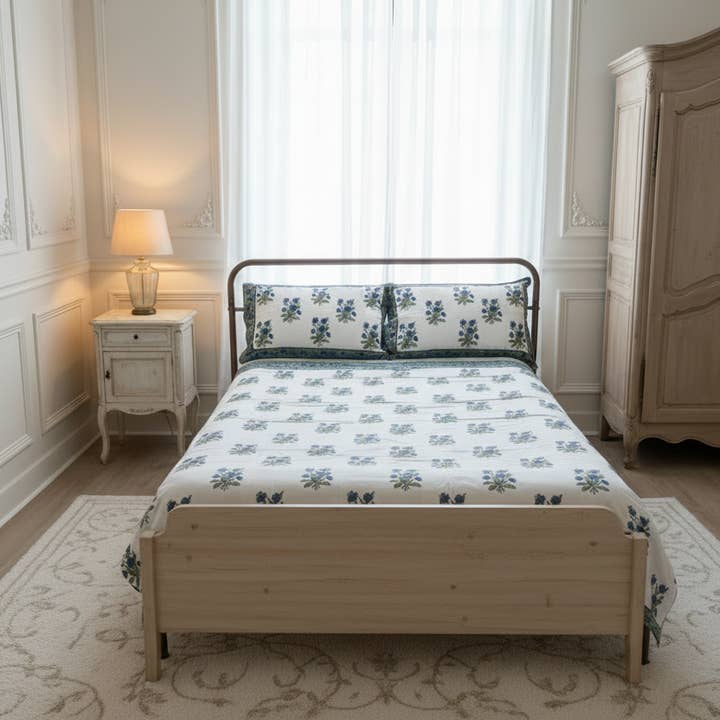 Thread To Form - Wholesale Sheet Set - Bloomscape Bed Sheet Set1