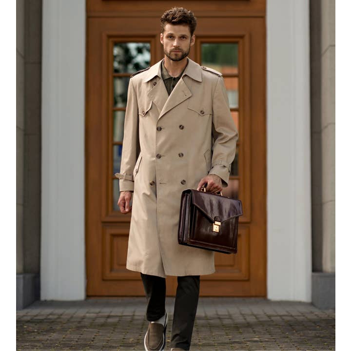 Time Resistance – Großhandel Aktentasche – Unisex – Klassische Design-Lederaktentasche - Der Magus2