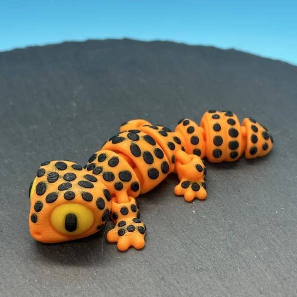 Leopardo-gecko articulado por atacado de 3DHotShop