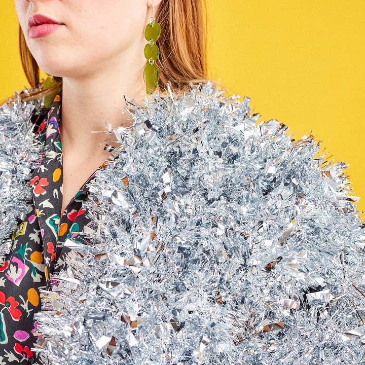 The Lost & Found - Wholesale Dangle Earrings - Triple Drop Earrings "Rainbow Irridescent"9