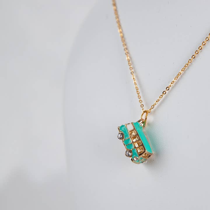Travelling Van Necklace for wholesale by Mumu Beads