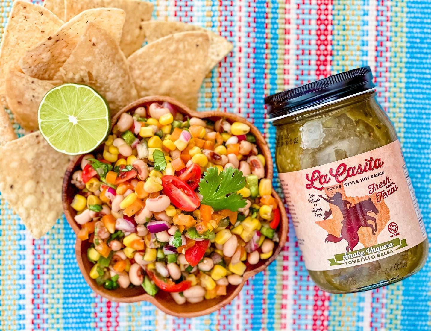 La Casita Hot Sauce - Wholesale Salsa - Smoky Vaquera  Tomatillo Salsa5