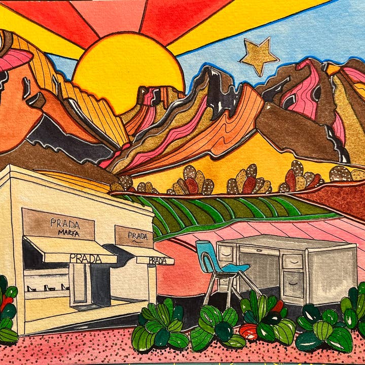 West Texas Mash Up for wholesale by Samantha Koehn Art