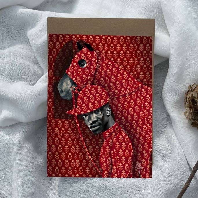 He Turned Water to Wine Greeting Card for wholesale by Dafri Studios