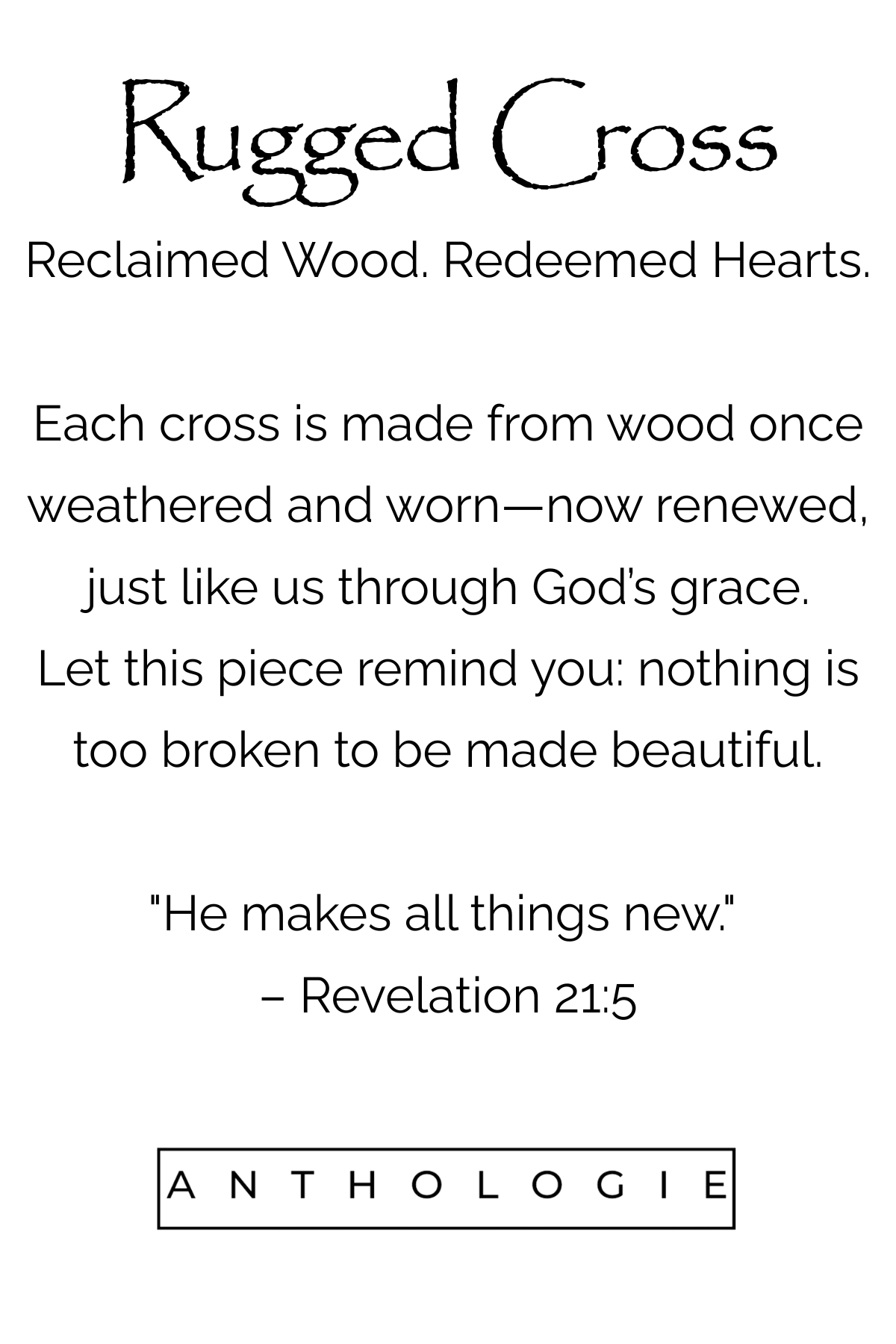 Anthologie, Co. - Wholesale Painting/Drawing - Rugged Cross Painting - Christian Artwork4