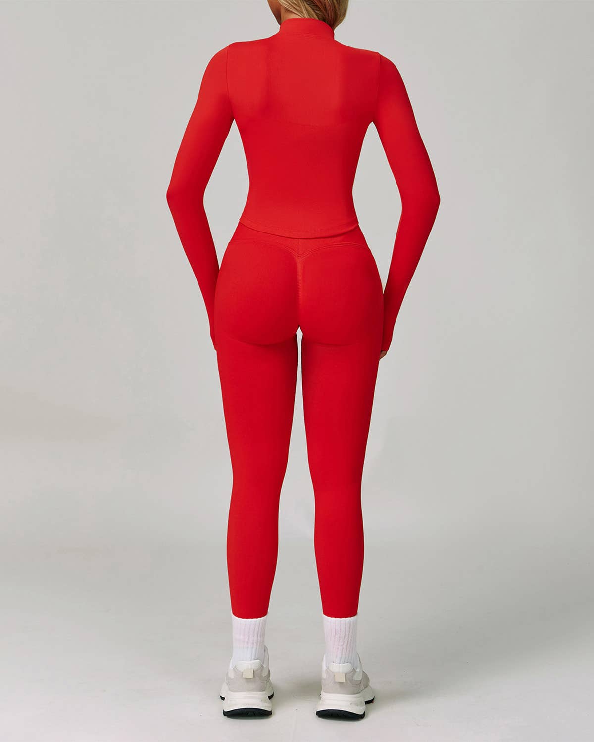 Crave by FW - Vente Ensemble de sport – femme - Ensemble de sport 3 pièces avec soutien-gorge, veste et legging3