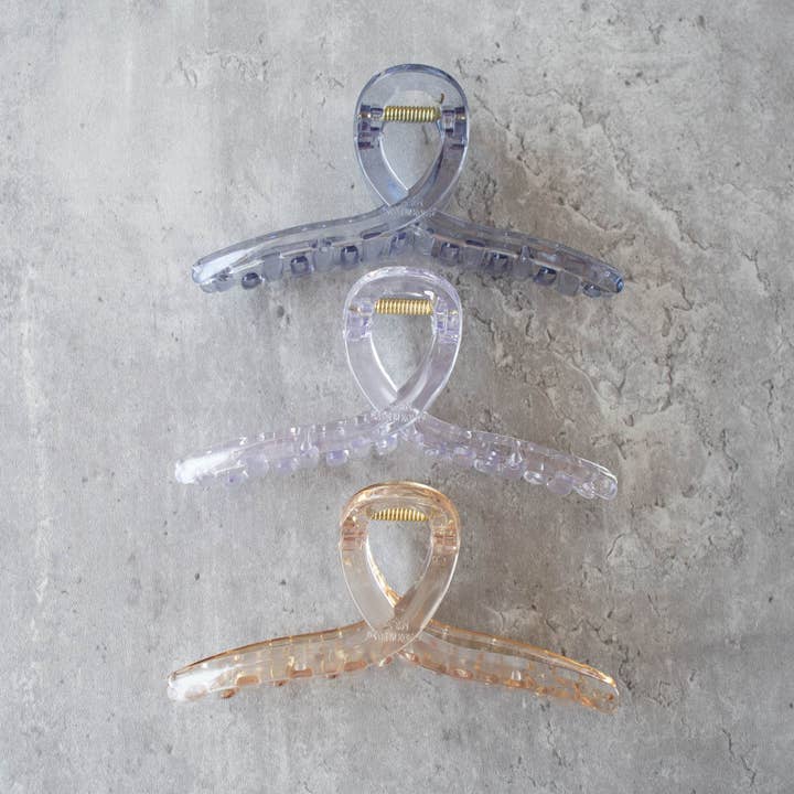 Tiepology - Wholesale Hair Clip - Women's - 5 Inch Glossy French Twist Hair Clip17