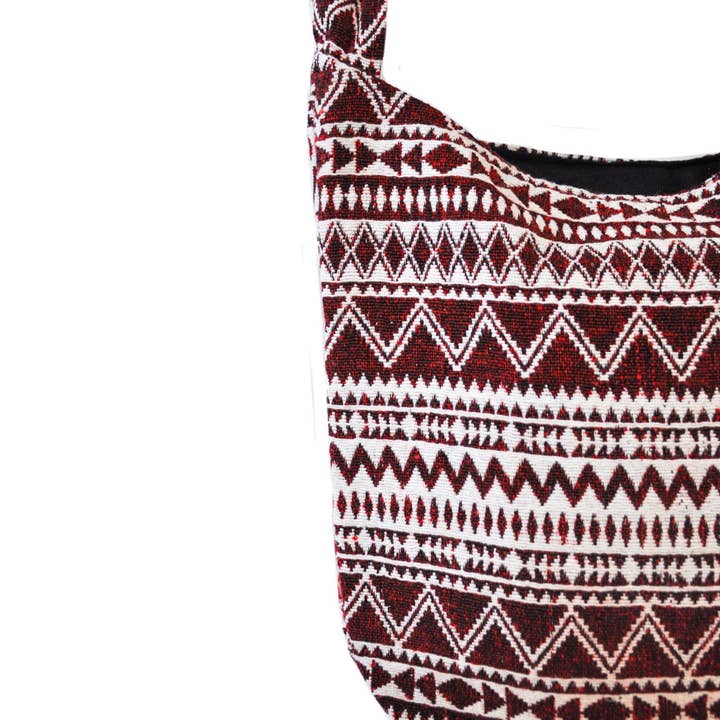 Zumki - Wholesale Crossbody Bag - Women's - Holly Cotton Kantha Stitch Crossbody15