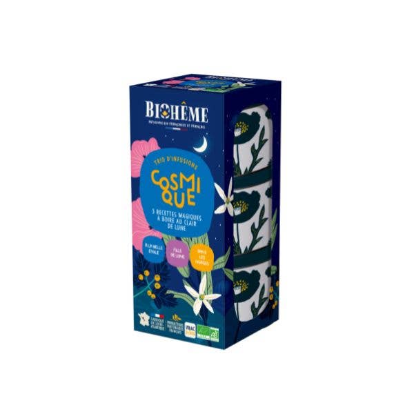 Biohême - Wholesale Health/Detox Tea - Organic Infusions - Cosmic Mini Trio x 3 loose boxes