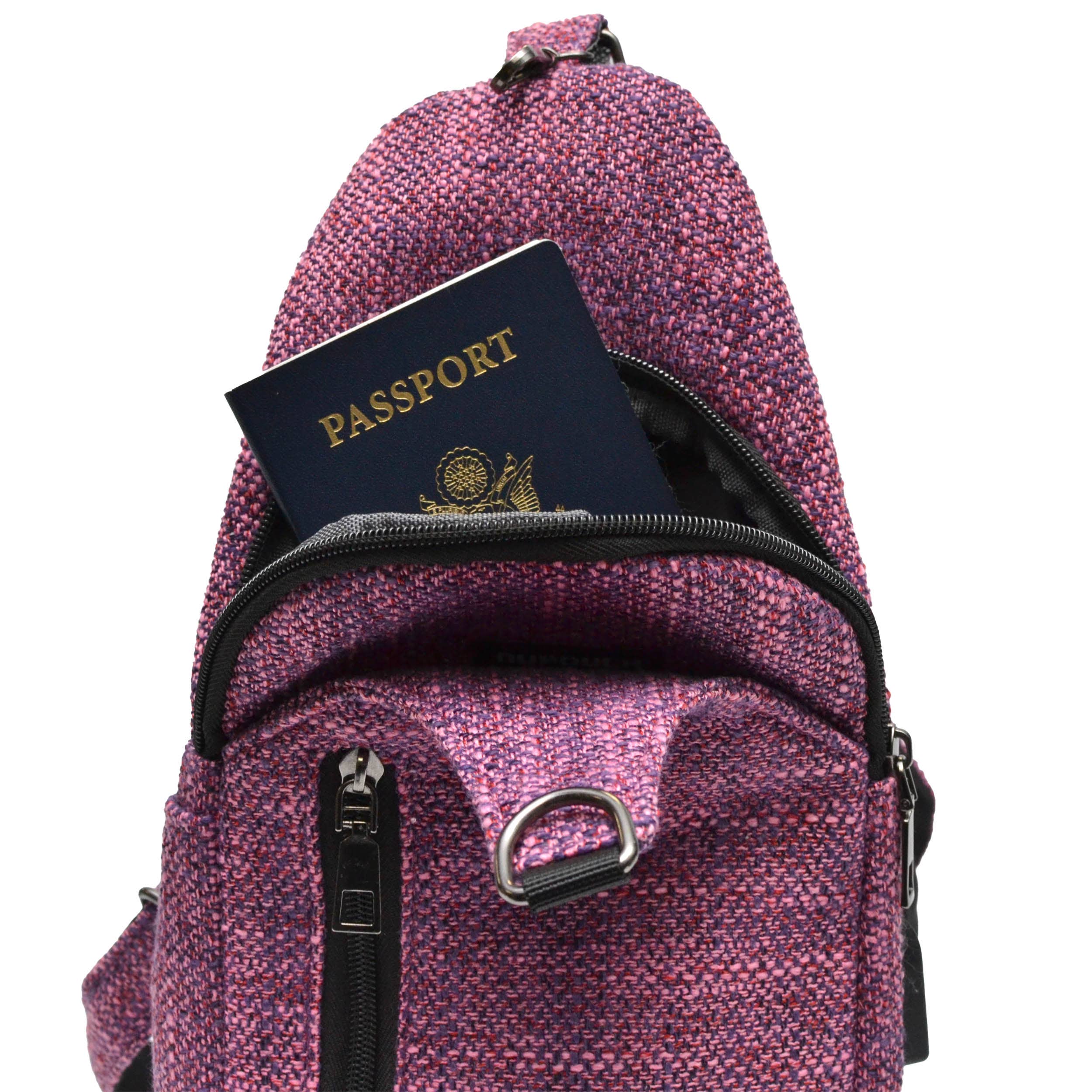 Calla Products - Wholesale Backpack - Unisex - Sonoma Sling Anti theft Sling Crossbody Purses Geo Trio10