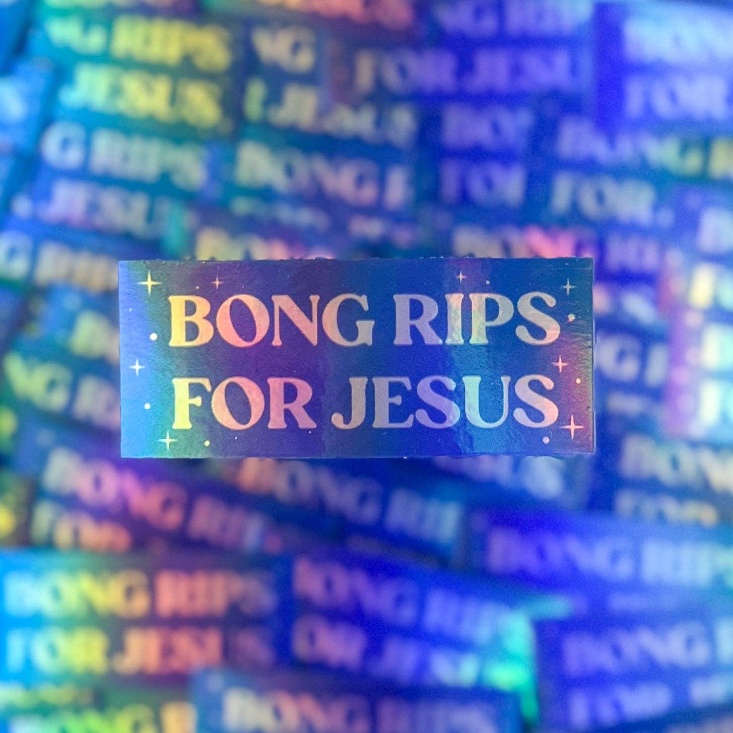 REMOVED BRAND - Venta al por mayor Pegatina - Pegatina Bong Rips for Jesus0