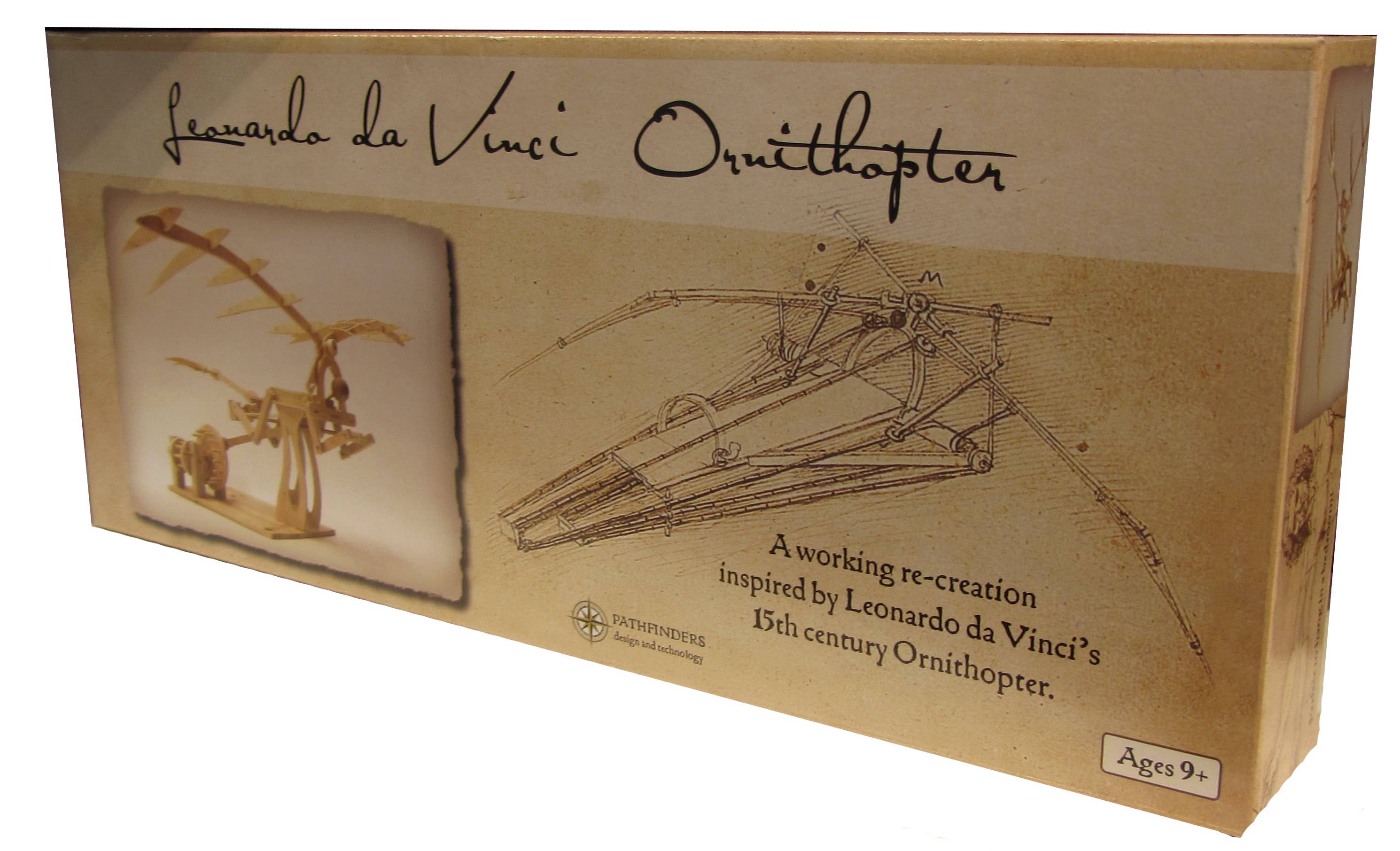 Science and Nature - Wholesale Wood Toy - Kids - Da Vinci Ornithopter Wooden Kit1
