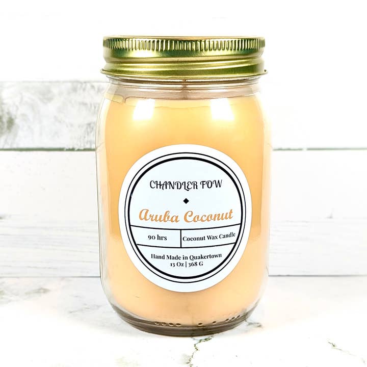 Chandler Fow - Wholesale Jar/Filled Candle - Aruba Coconut 13 Oz Candle0