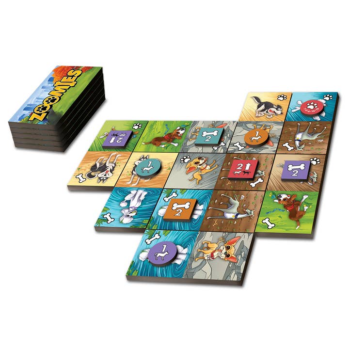 Fireside Games – Jogo de tabuleiro por atacado – Zoomies - Jogo de Tabuleiro Estratégico com Tema de Cachorros7