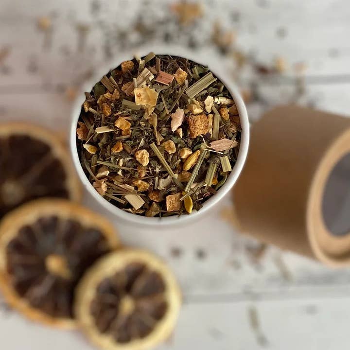 Thé vert aux agrumes pour la vente par Soul Food Holistic Healing