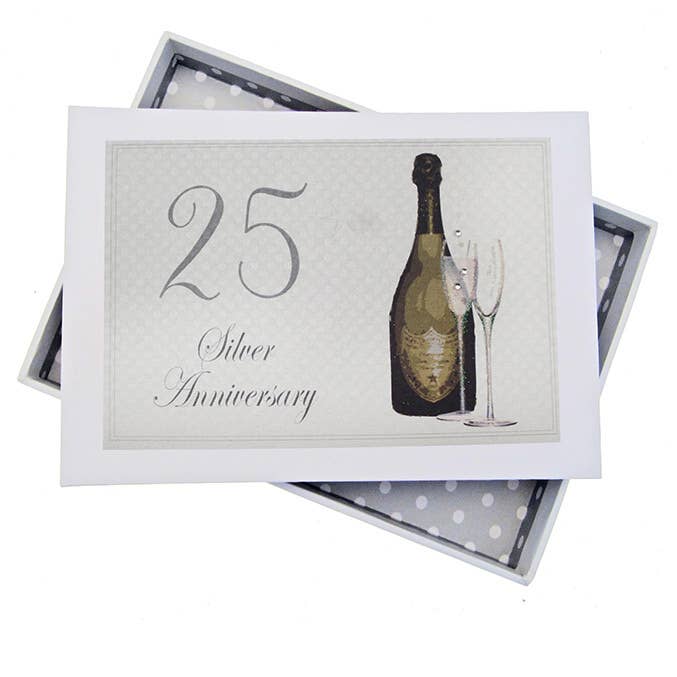 25-årsjubileumsflaska minialbum (CF25T) för wholesale av White Cotton Cards