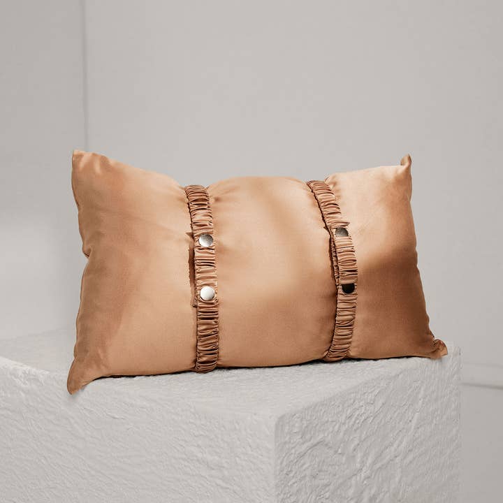Hidden Nest Washable Silk Travel Pillow for wholesale on Faire
