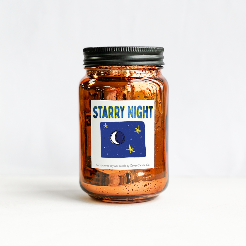 Coyer Candle Co. - Wholesale Jar/Filled Candle - 16 oz. Glimmery Speckled Candles - Signature Collection22