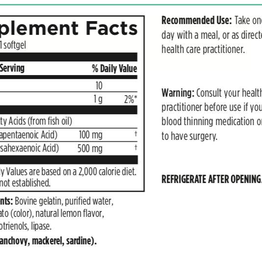 Wonderfuel Wellness - Wholesale Oral Supplement/Vitamin - Wonderfuel DHA + EPA2