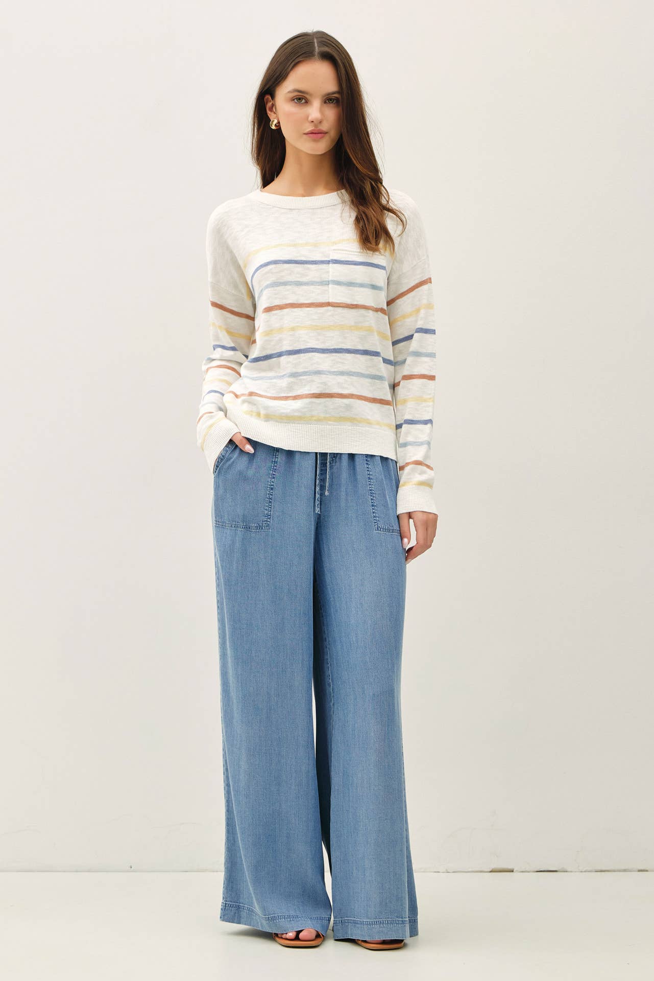 Be Cool - Vente Pull en maille – femme - HAUT PULL EN MAILLE MULTICOLORE6