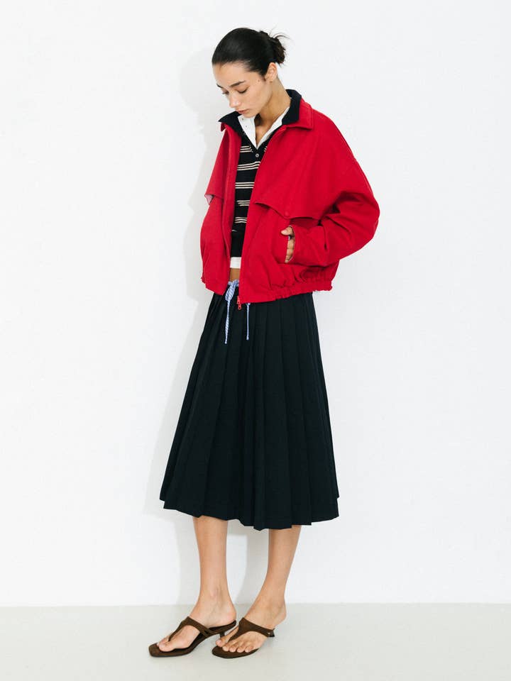 CUBIC – wholesale Jacket – Women's – 100% Cotton Mouldable Collar Casual Jacket2