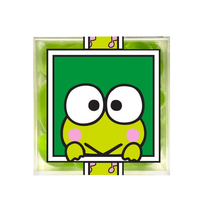 Sugarfina - Wholesale Gummy - Keroppi-Strawberry Kiwi Hearts(Hello Kitty and Friends)​
