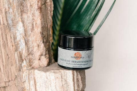 Exousia Wild - Wholesale Skincare Face Mask - Sake Kasu Brightening Mask1