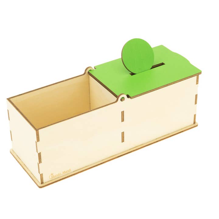 Montessori box with round for wholesale by Munda Mundi