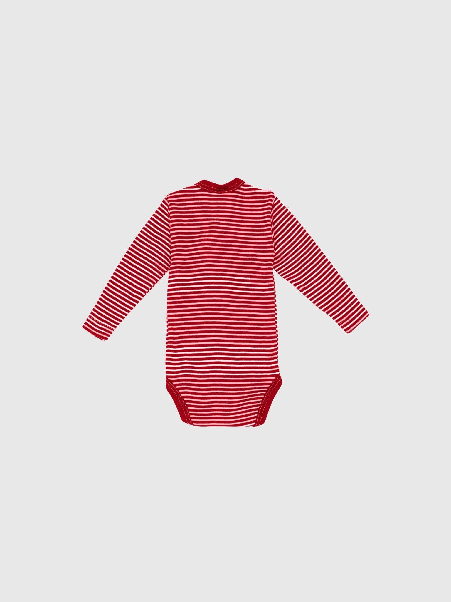 MINI LILA - Wholesale Bodysuit (Non-Footed) - Baby - Organic Merino Wool and Silk Long-sleeved Onesie25