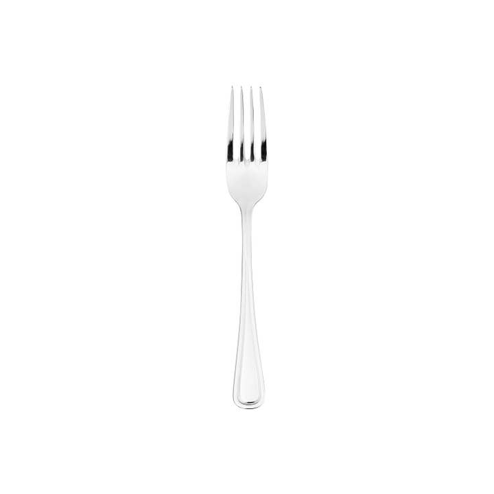 Forchetta da Cena in Acciaio Inox Argento Eleganza 7,75" 18/10 (Set di 12) per la vendita all'ingrosso da parte di TURGLA HOME