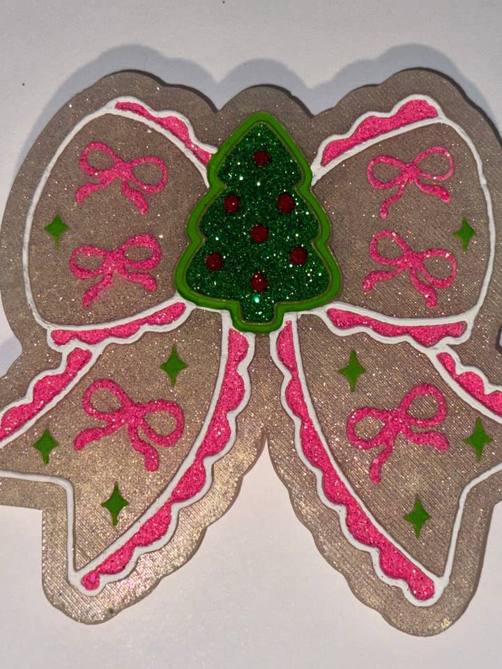 Festive Bow | Car Freshie for wholesale by Sweet Jean Wholesale