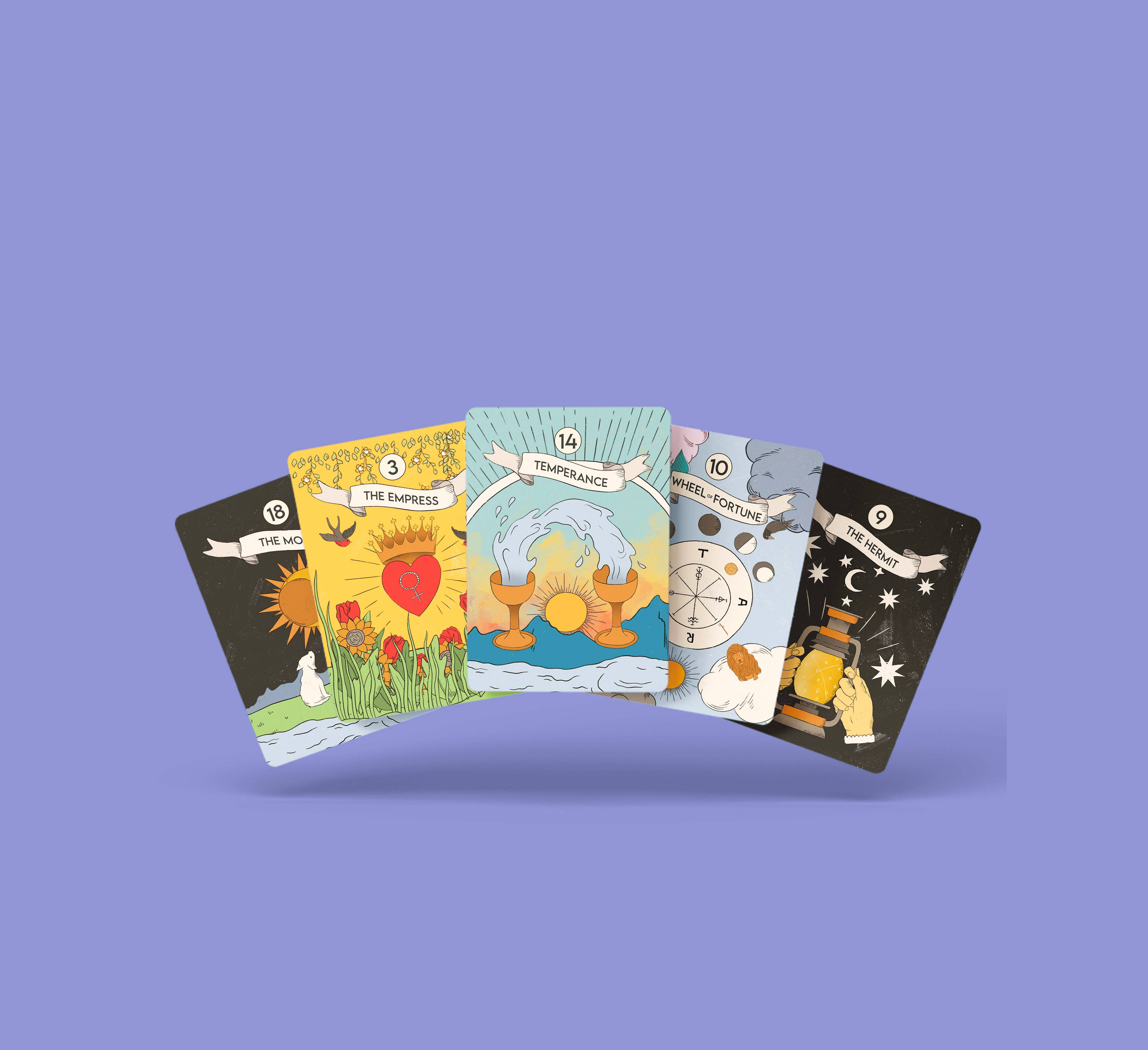 Dio Candle Company - Wholesale Playing Cards - Mystical Tarot Deck Poker-Sized w. Gold Gilded Edges5