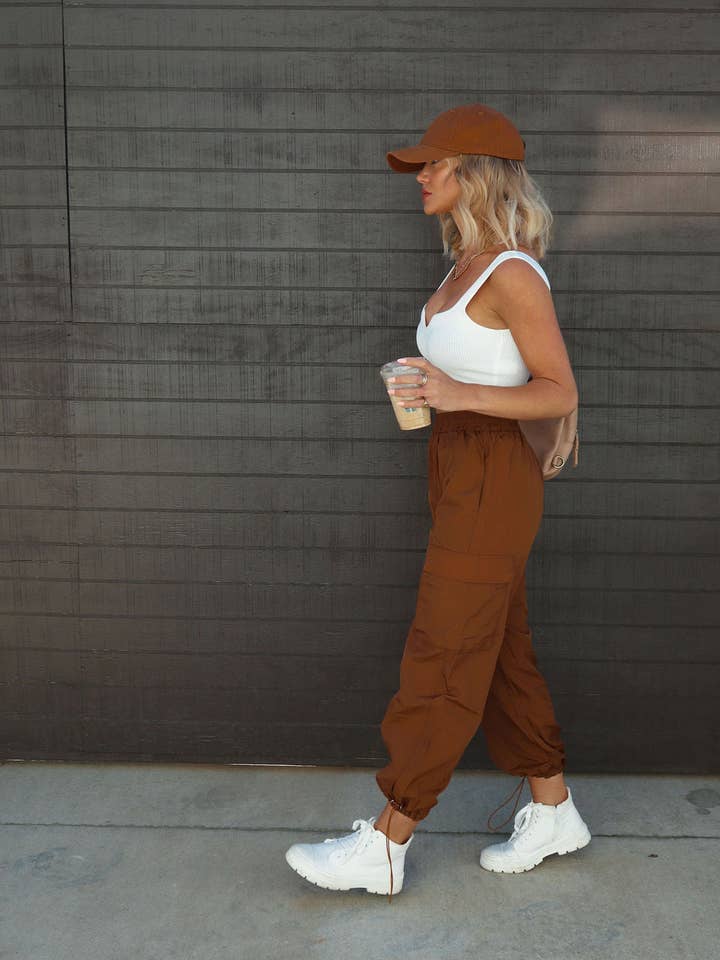 Revella The Label - Wholesale Broek - Dames - Nova Cargobroek met elastische taille5