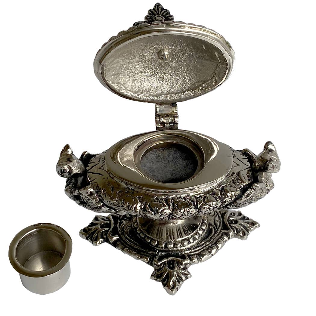 Madison Bay Co. - Historical Home Decor Reproductions - Wholesale Decorative Tabletop Object - Dragon Vintage Inkwell with Removable Ink Cup, 4-1/2”3
