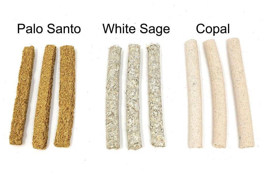 GREENROOTS USA LLC - Wholesale Incense - White Sage, Palo Santo, And Copal "Blanco" Incense1