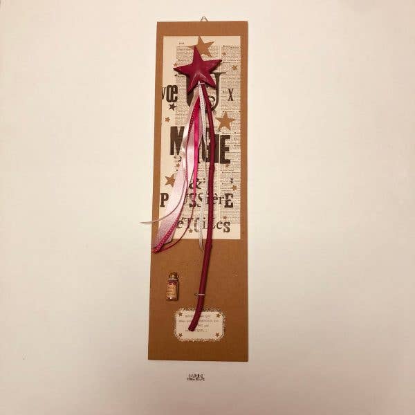 Truly Magical Wand Pink & Copper for wholesale by La fabrique de MOTS MAGIQUES