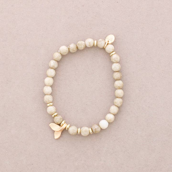 Sonata - Wholesale Beaded Bracelet - Stones Cola Metal Elastic Bracelet3