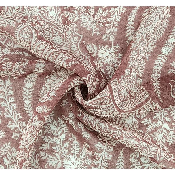 Tissu léger en chiffon Rose Chelsea 58/60" pour la vente par Radyan Fabrics