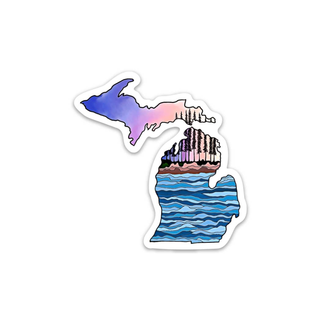 Kevin & Kaia - Wholesale Sticker - Michigan - Sticker