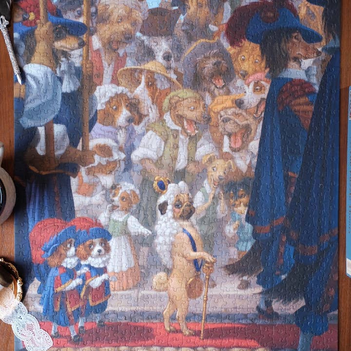 The Puzzle Theory – Engroshandel Puslespil - Voksen – Scott Gustafson Kejserens nye klæder - 1000-brikkers puslespil9