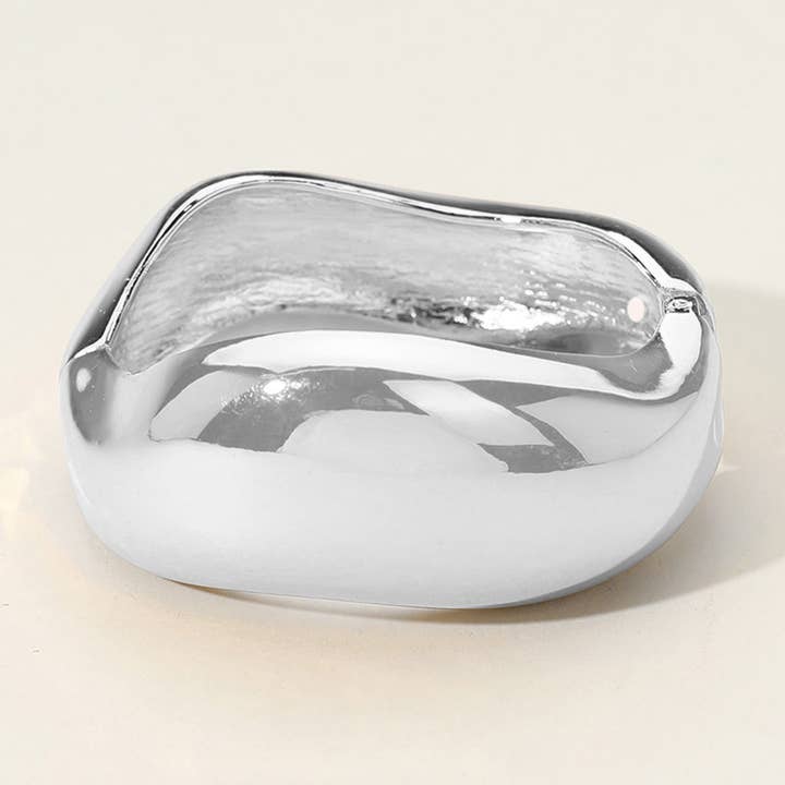 Sensibling Corp. - Wholesale Bangle bracelet - Chunky Metal Hinged Bangle Bracelet
3