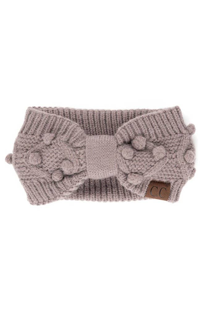 Hana - Vente Bandeau – femme - Enveloppe de tête à pompon C.C2