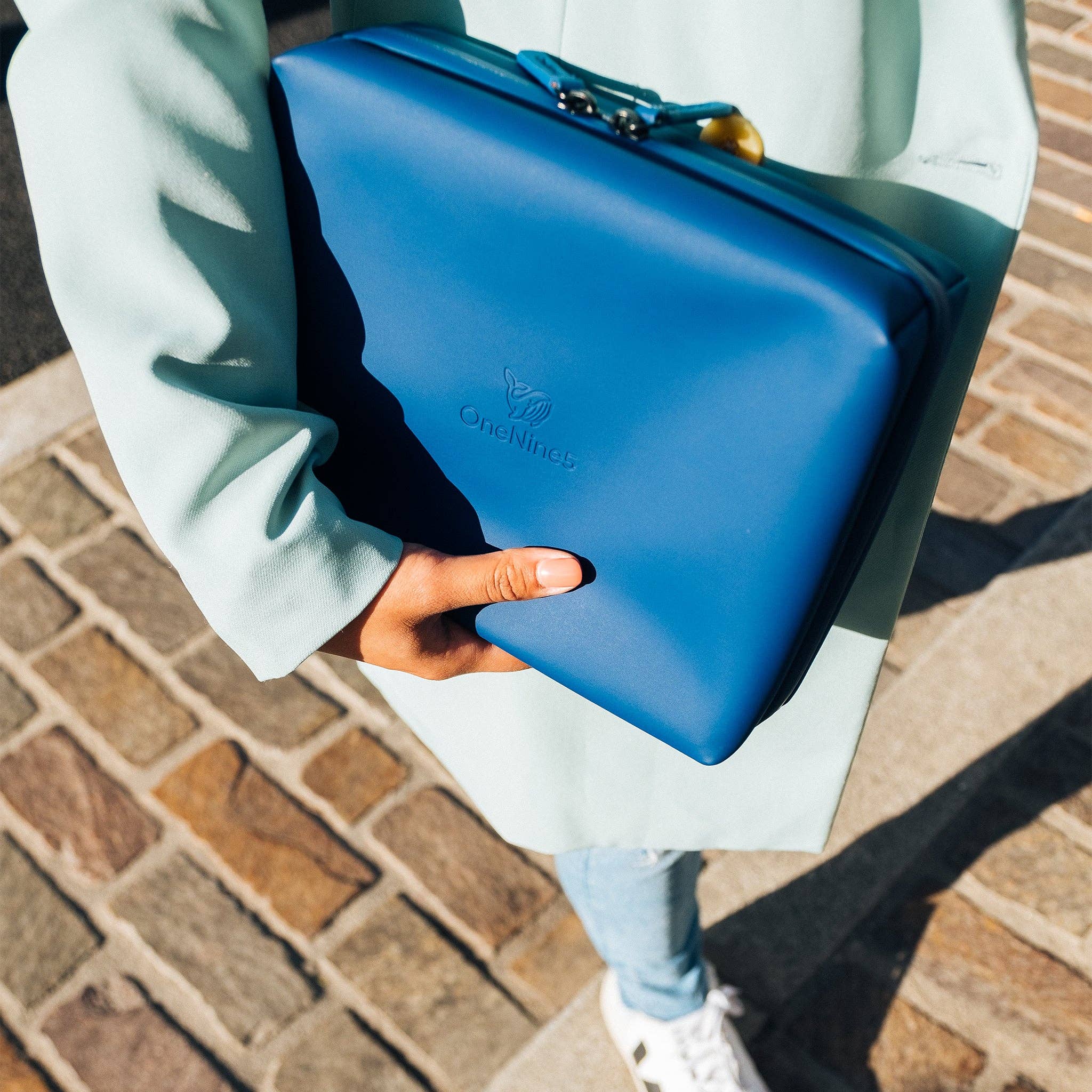 OneNine5 - Wholesale Toiletry Bag - Unisex - Eco Travel Wash Bag, Havelock Blue1