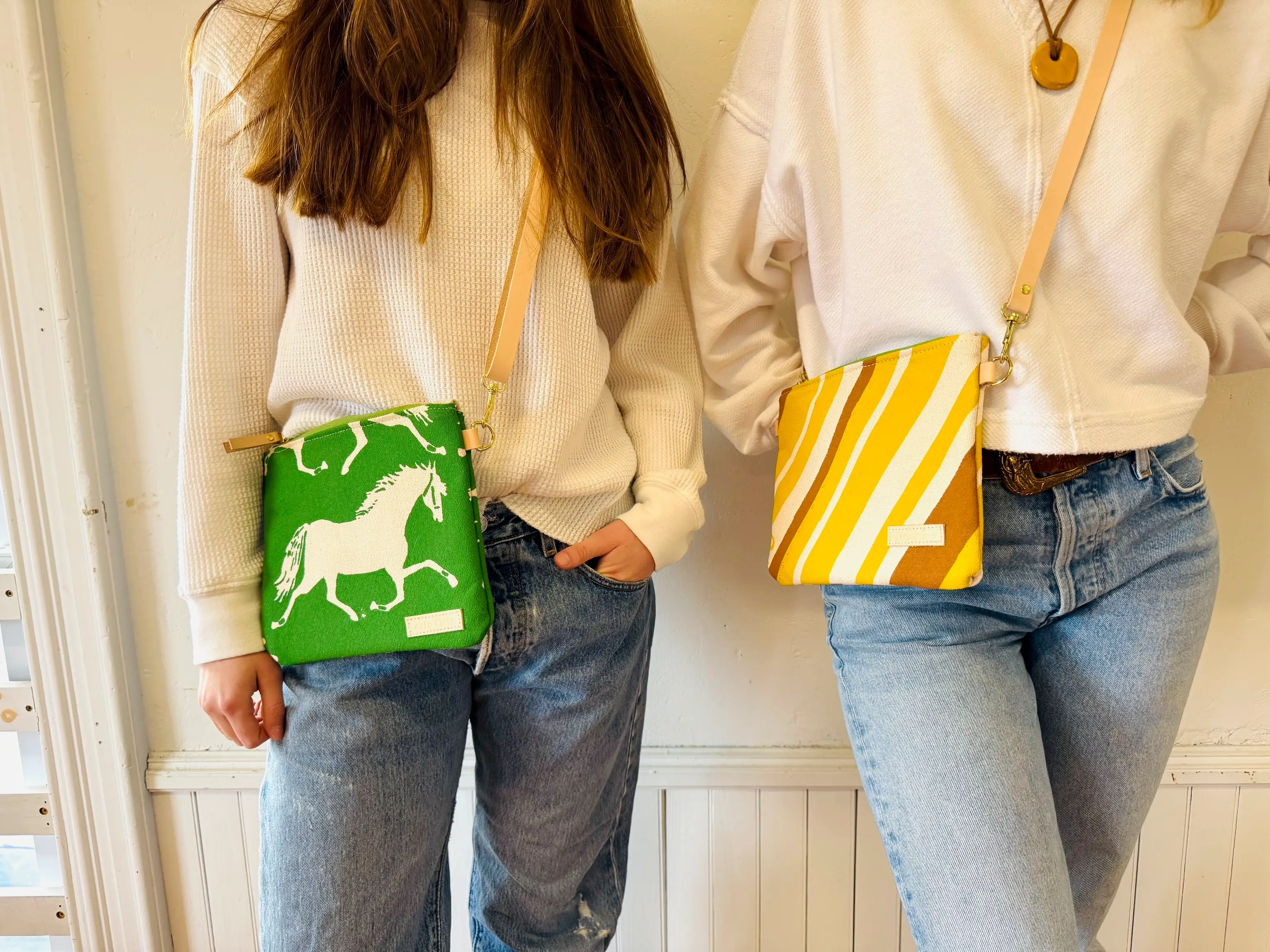 Erin Flett – Engroshandel Crossbodytaske - Dame – Judy Crossbody Taske – Vintage Stribe9