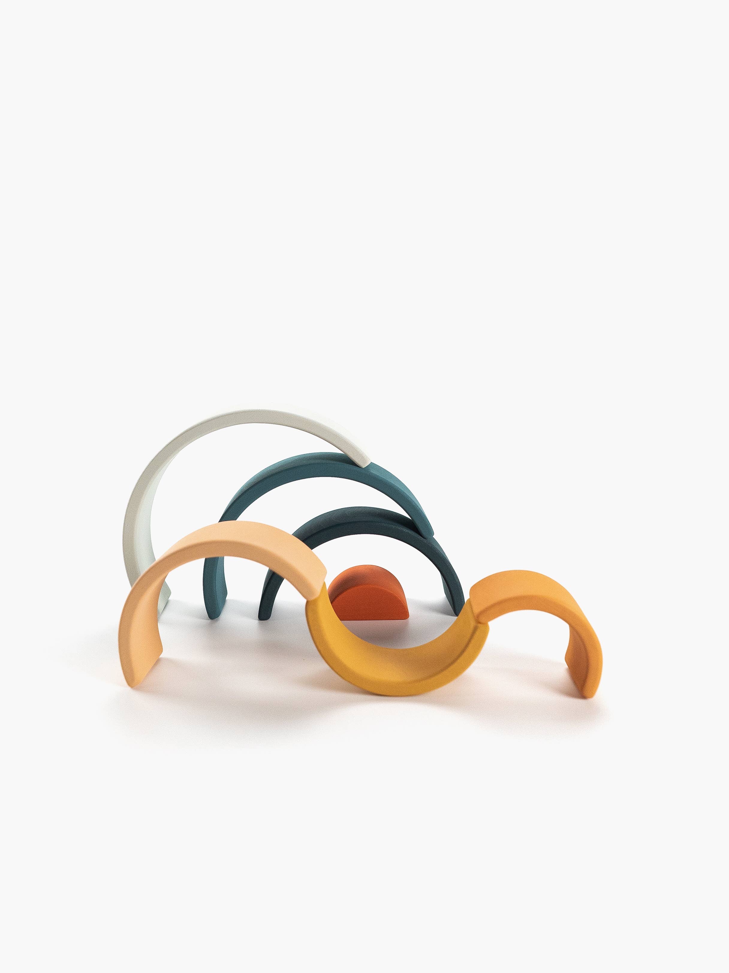 SABO concept - Wholesale Wood Toy - Kids - Wooden Rainbow Mini | Arch Stacking Toy | Lagoon2