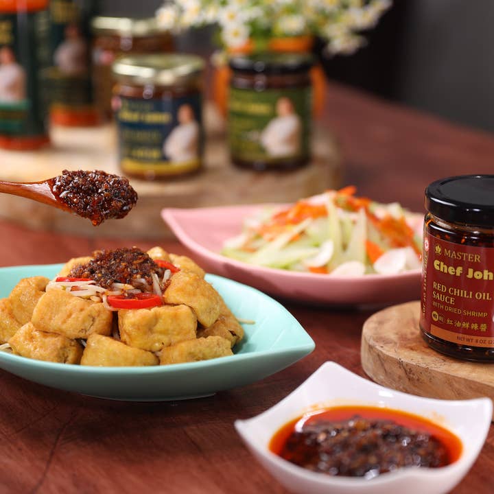 Master Chef John – Molho por atacado – Molho de óleo Master Chef John Red Chili, Vegan Friendly, 8 oz.5